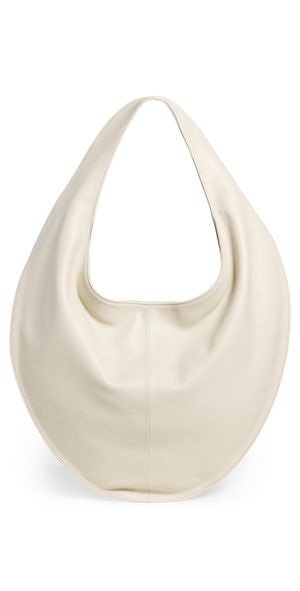 Maeden Market Tote Ecru Leather One Size