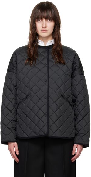 TOTEME Black Quilted Jacket