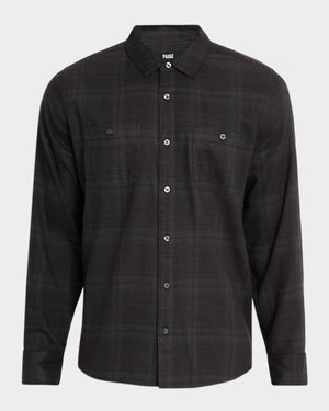 Men's Everett Plaid Button-Down Shirt