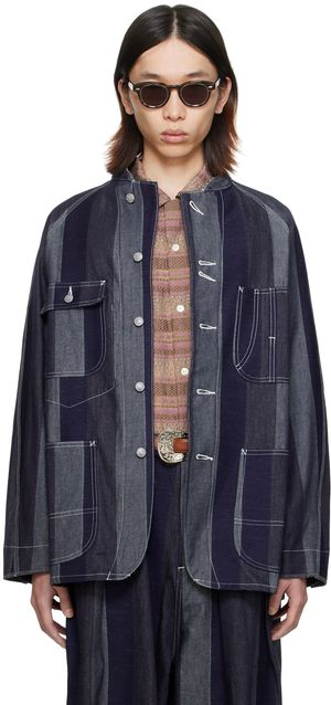 NEEDLES Indigo 10 Oz Denim Jacket