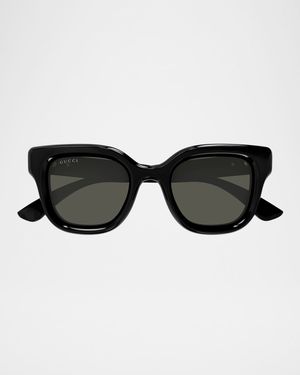 GG1828S Logo Cat Eye Sunglasses