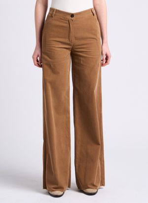 Max&co. - Pantalon large - Taille 42 - Beige