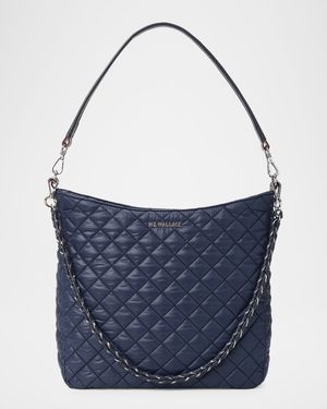 Crosby Quilted Hobo Crossbody Bag