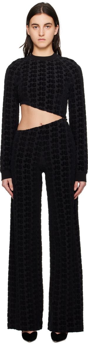 J6 Black Detachable Jumpsuit