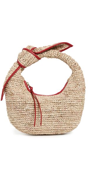 Poolside Bags The Josie Knot Bag Tomato One Size