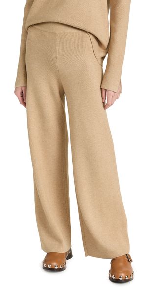 English Factory Knit Wide Pants Camel XL