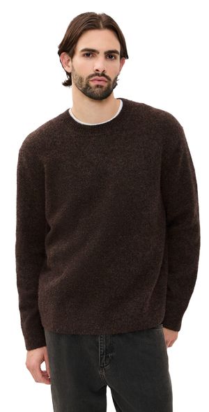 Wax London Wilde Crewneck Sweater Brown S