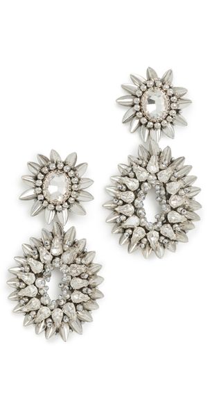 Deepa Gurnani Deepa by Deepa Gurnani Pia Earrings Silver One Size