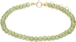 JIA JIA Green Birthstone August Peridot Bracelet