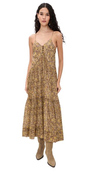 Isabel Marant Étoile Sabba Dress Khaki 44