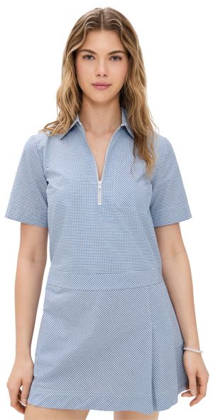 ALIGNE Yolanda Gingham Mini Dress Check 14