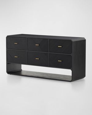 Caspian 6-Drawer Dresser