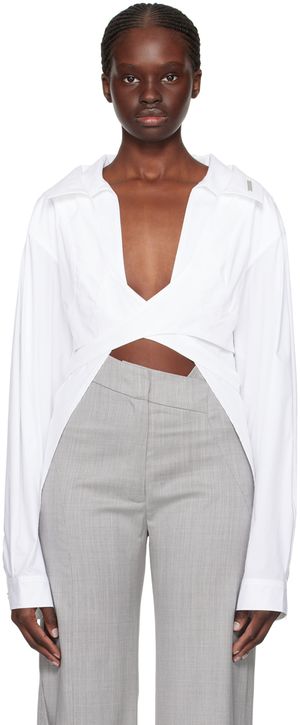 HELIOT EMIL Chemise Duplex blanche