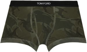 TOM FORD Khaki Camo Boxer Briefs