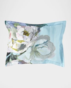 Delft Flower Sky King Sham