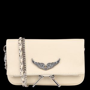 Zadig&voltaire - Pochette en cuir - Taille Unique - Blanc