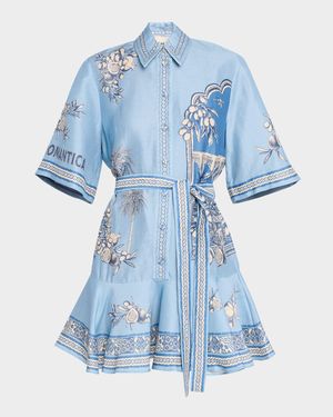 Villa Romantica Mini Shirtdress