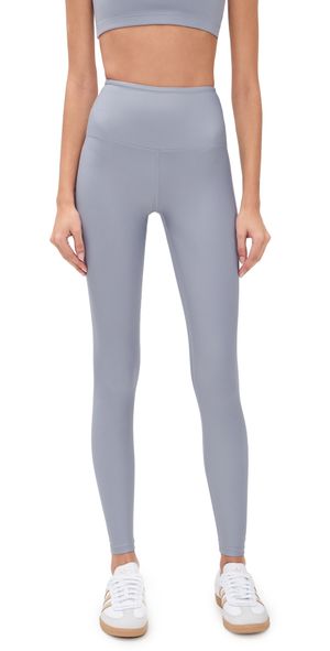 Year of Ours Recycled High Rise Leggings Lilac/Grey L