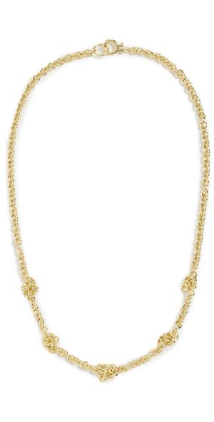 Gorjana Knotty Necklace Gold One Size