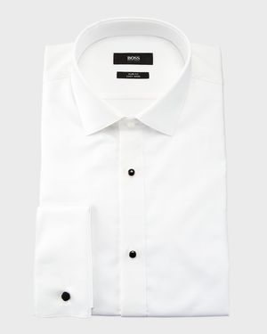 Bib-Front Tuxedo Shirt