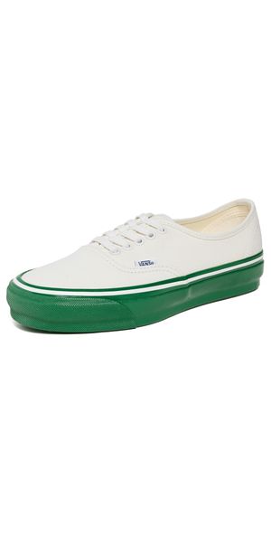 Vans LX Authentic 44 Sneakers White/Green M 5/ W 6.5