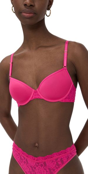 Hanky Panky Signature Lace T-Shirt Bra Un-Beet-Able 32DD