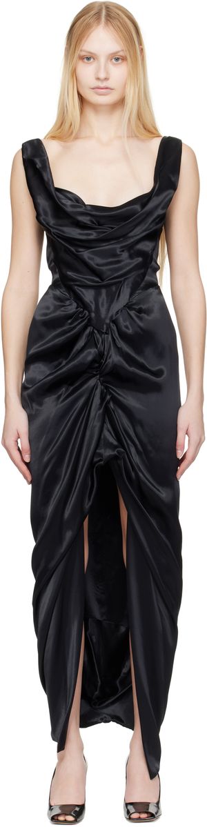 Vivienne Westwood Black Panther Maxi Dress