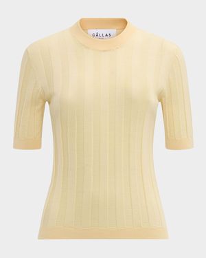 Deeda Striped Merino Wool Shirt
