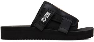 Versace Jeans Couture Black Ipanema Sandals