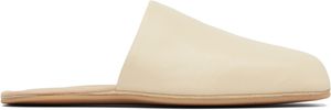 OUR LEGACY WORK SHOP Emporio Armani Beige Cigarr Slippers