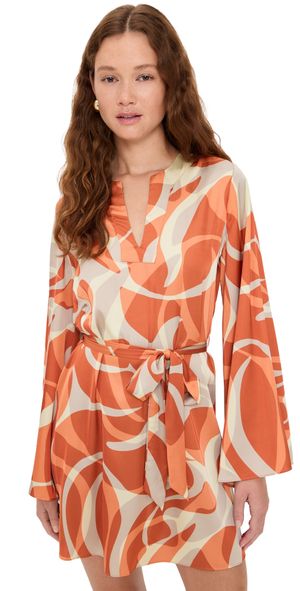 MISA Dusty Tunic ABSTRACT SUMMER SHDE XXS