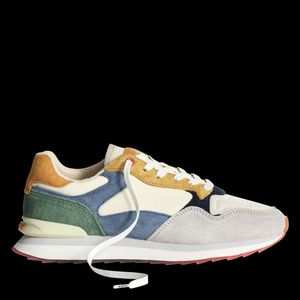 Hoff - Baskets basses à lacets en cuir mélangé - Taille 41 - Bleu
