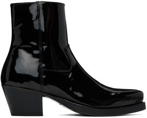 ERNEST W. BAKER Bottes western noires
