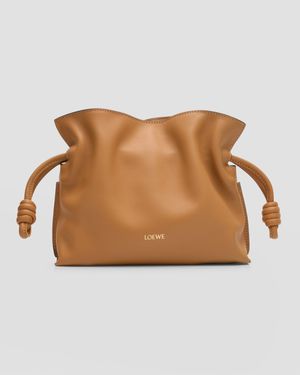 Flamenco Mini Clutch Bag in Napa Leather