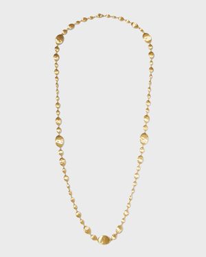 Siviglia 18K Yellow Gold Graduated Long Necklace