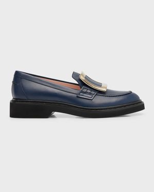 25mm Viv Rangers Buckle Leather Loafers