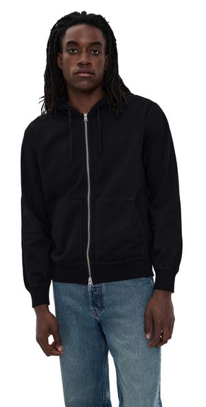 Reigning Champ Mid-Weight Terry Standard Zip Hoodie Black M
