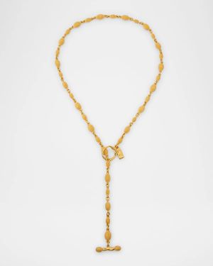 Brass Lariat Necklace