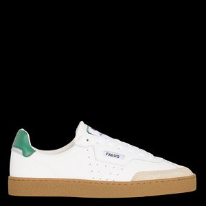Faguo - Baskets basses en cuir mélangé - Taille 45 - Blanc