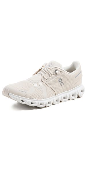 On Cloud 6 Sneakers Pearl/White 10
