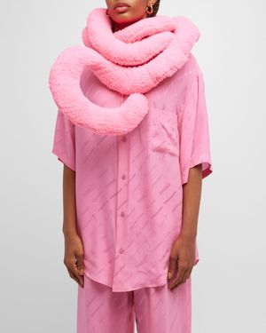 Men's Spiral Wire Scarf