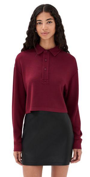 LE BOP Hayley Polo Merlot L