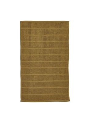 Today Linge De Maison - Tapis de bain uni en coton - Taille 50x80 - Marron