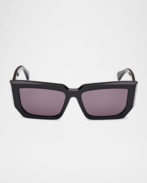 Acetate Rectangle Sunglasses