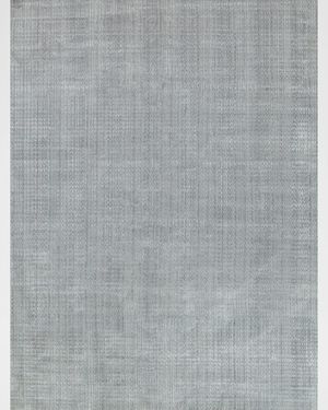 Cabrini Hand-Loomed Silver Rug, 9' x 12'