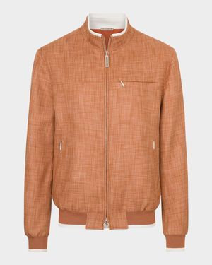 Men's Zip-Pocket Blouson