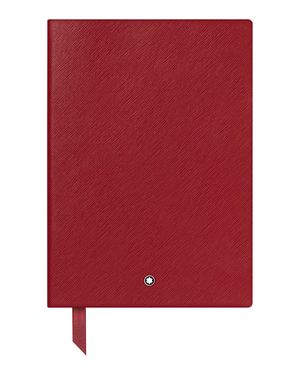 Fine Stationary Leather Notebook #146, Red