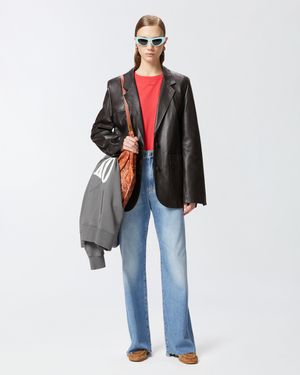 Pinko - Jean palazzo - Taille 24-taille-us-23-50 - Bleu