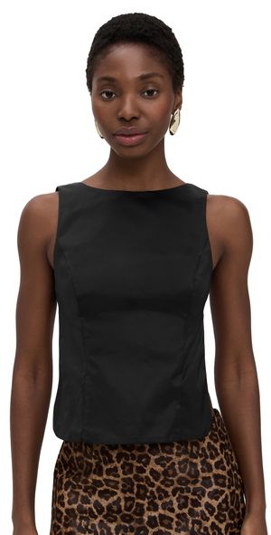 Lioness Rider Backless Top ONYX M