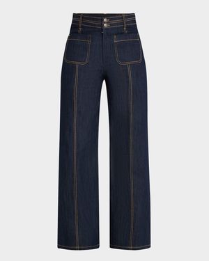 Dorothea Wide-Leg Jeans